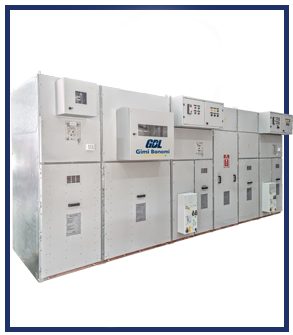 Linha de cubículos Microcompact 36 kV em cinza claro